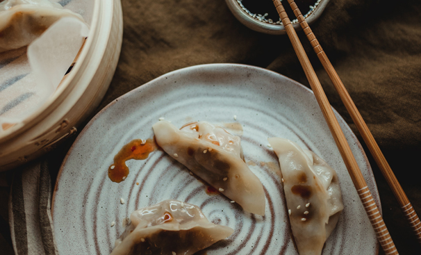 Dumplings at QV